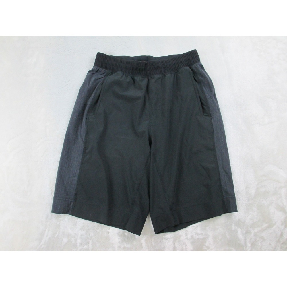 Lululemon Shorts Mens Small Black Running Athletic Cross Training Workout Gym*